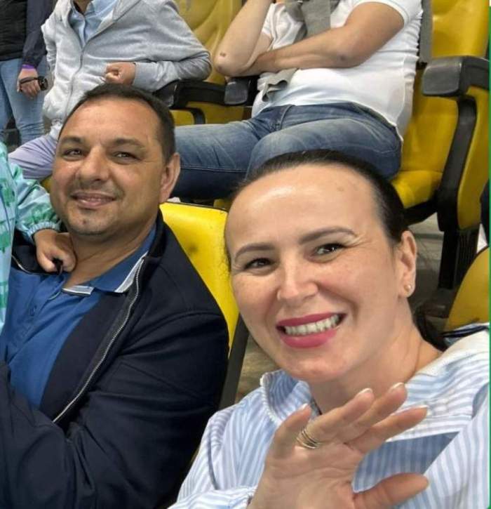 Ionel Ganea, alături de familia sa