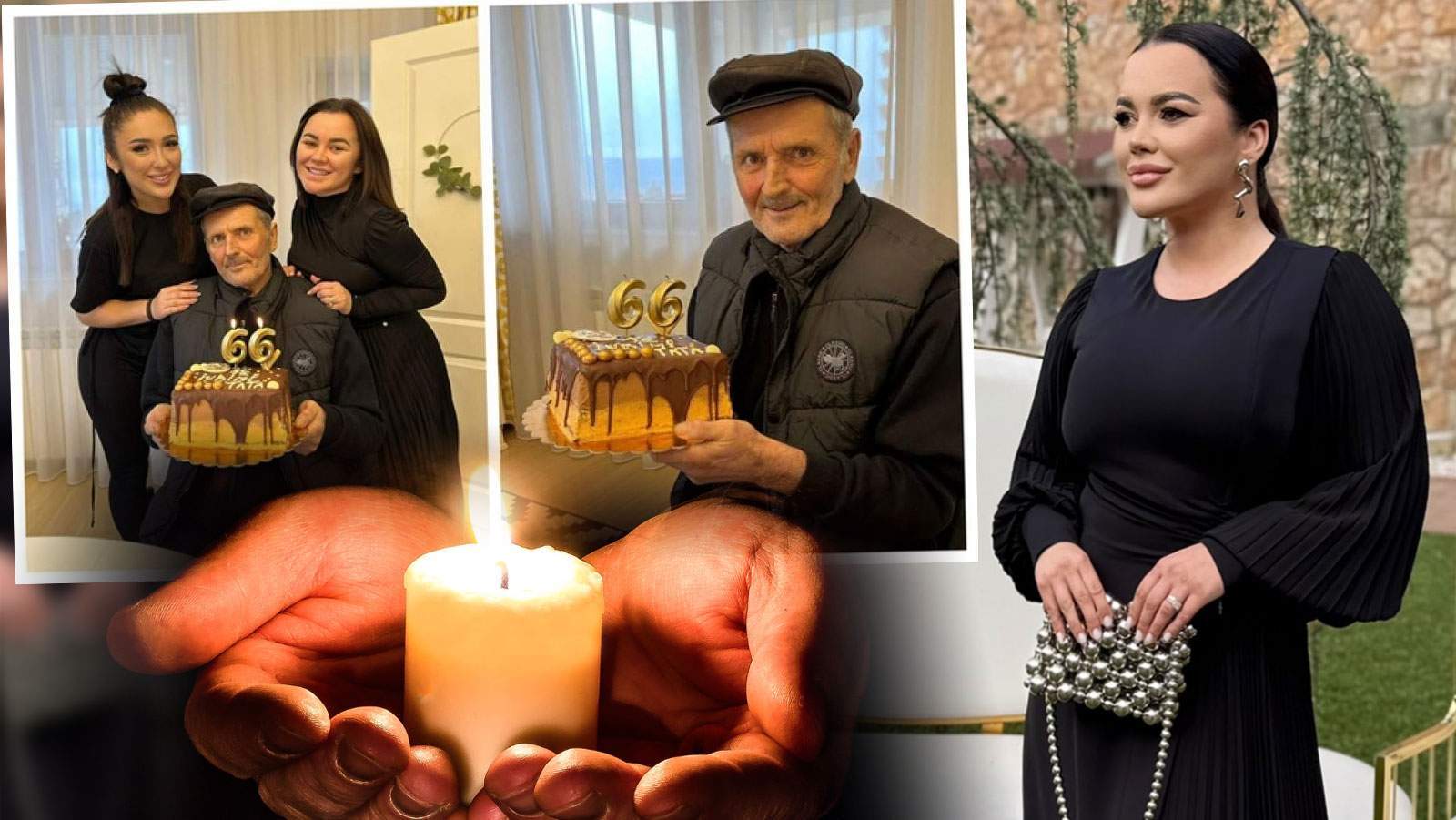 Carmen de la salciu, fotografie alaturi de tatal ei