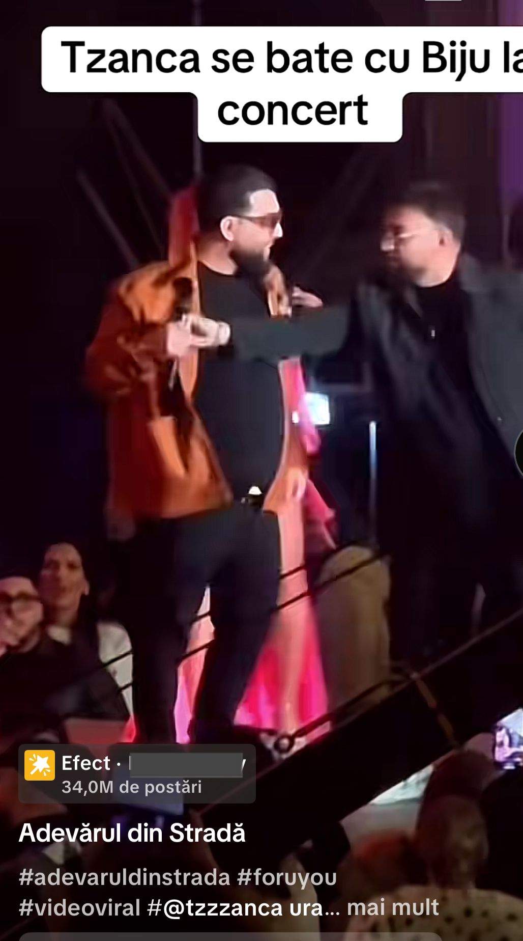 Costel Biju îi smulge microfonul lui Tzancă Uraganu