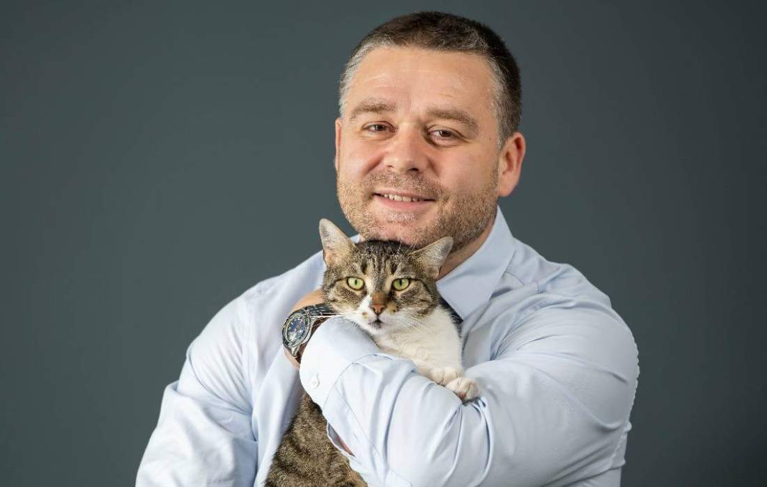 ciprian ciucu si pisica