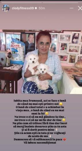 Claudia Florescu de la Insula Iubirii, mesaj dureros! Ce a transmis fosta concurentă la o lună de când mama ei a murit / FOTO