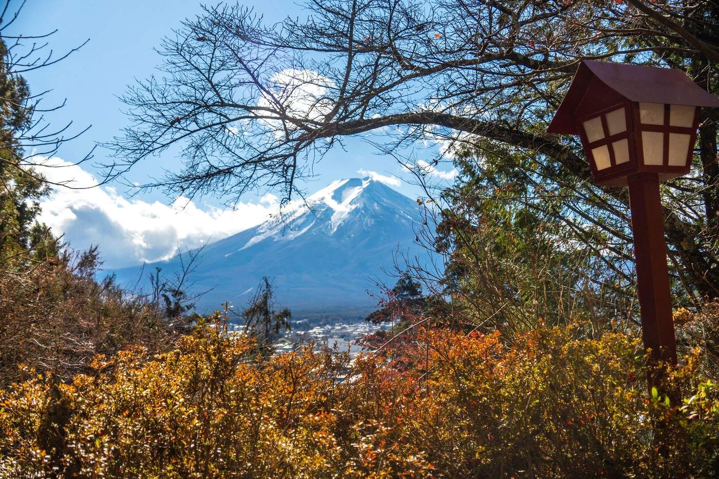 Muntele Fuji în Japonia