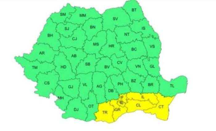 Anunț ANM de ultimă oră! Cod galben de ninsori, viscol și ger. Meteorologii spun că stratul de zăpadă ajunge la 8 cm în București
