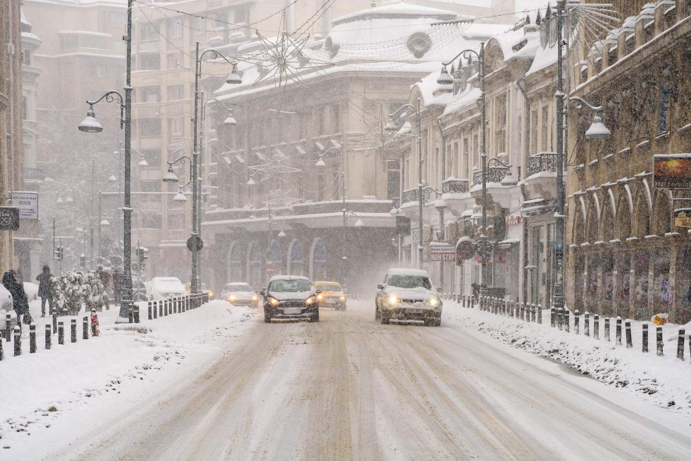 iarna in bucuresti