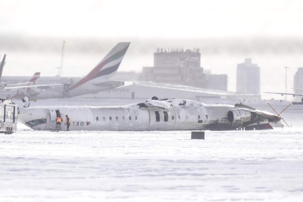 avion prăbușit în Toronto