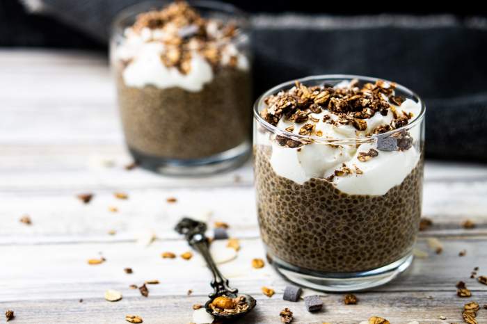 tiramisu cu budinca de chia