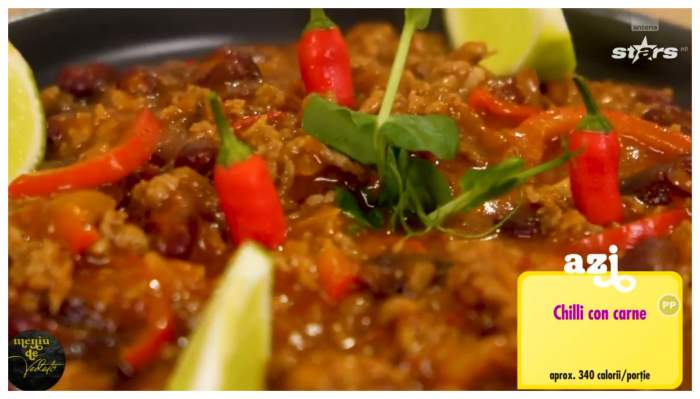 Rețetă de chili con carne. Preparatul special al lui chef Horia Manea