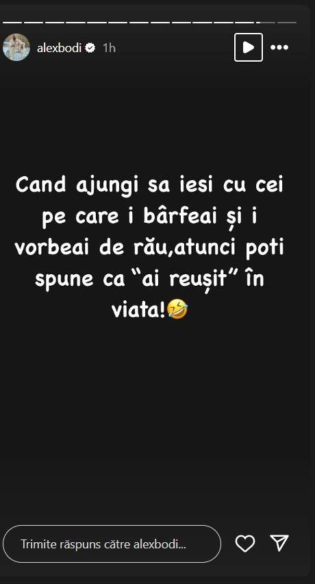 Alex Bodi, o nouă înțepătură la adresa celor care nu mai fac parte din viața lui: „Ajungi să ieși cu cei pe care-i bârfeai”. Ce le transmite afaceristul