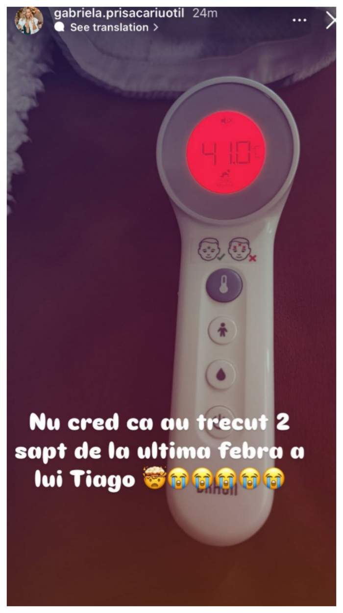 Fiul lui Dani Oțil, problemele de sănătate. Ce simptome are Tiago: „Nu cred că au trecut două săptămâni”