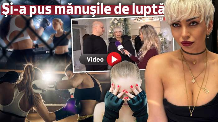 Giulia Anghelescu a intrat în ring! Ce spune vedeta despre una dintre cele mai mari provocări din viața ei / VIDEO