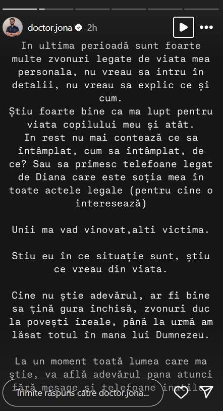 Medic stomatolog celebru, mesaj public ciudat! „Unii mă văd vinovat, alții victimă”. S-a căsătorit cu iubita lui anul trecut