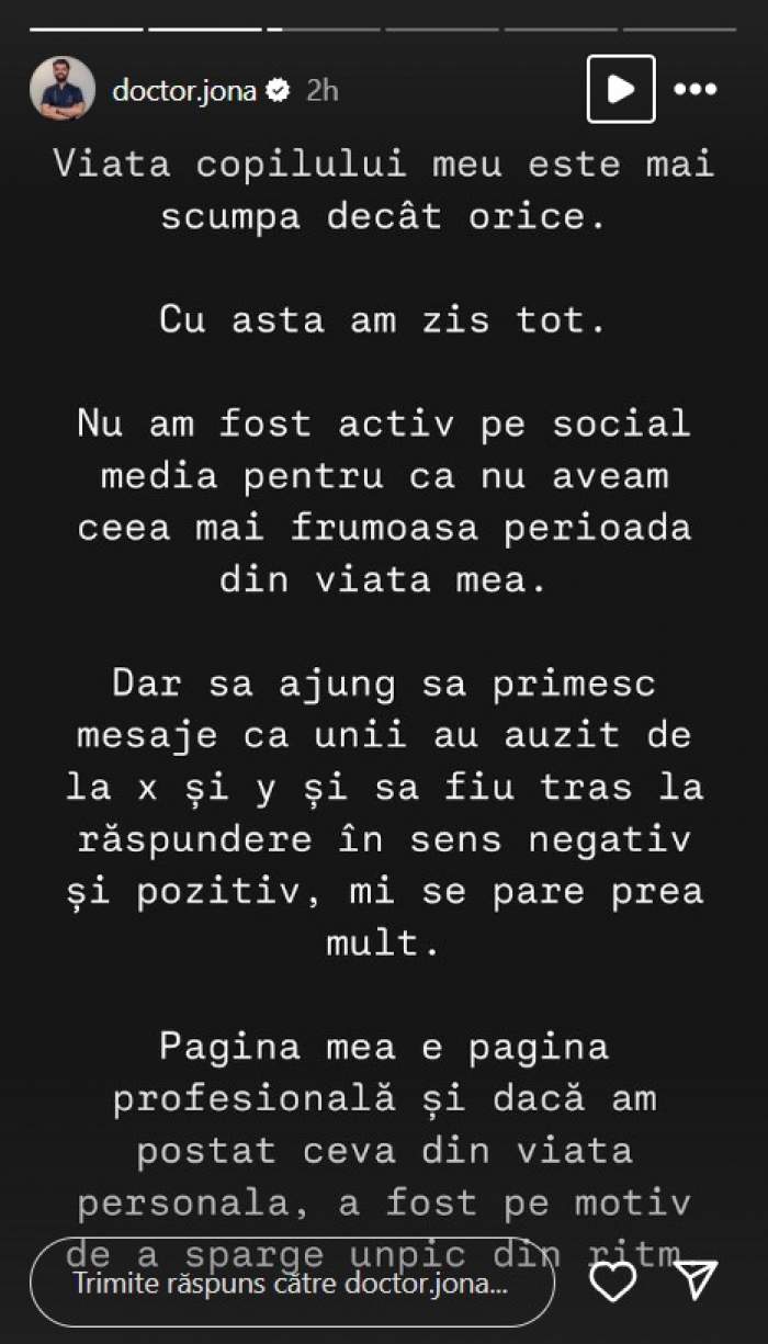 Medic stomatolog celebru, mesaj public ciudat! „Unii mă văd vinovat, alții victimă”. S-a căsătorit cu iubita lui anul trecut