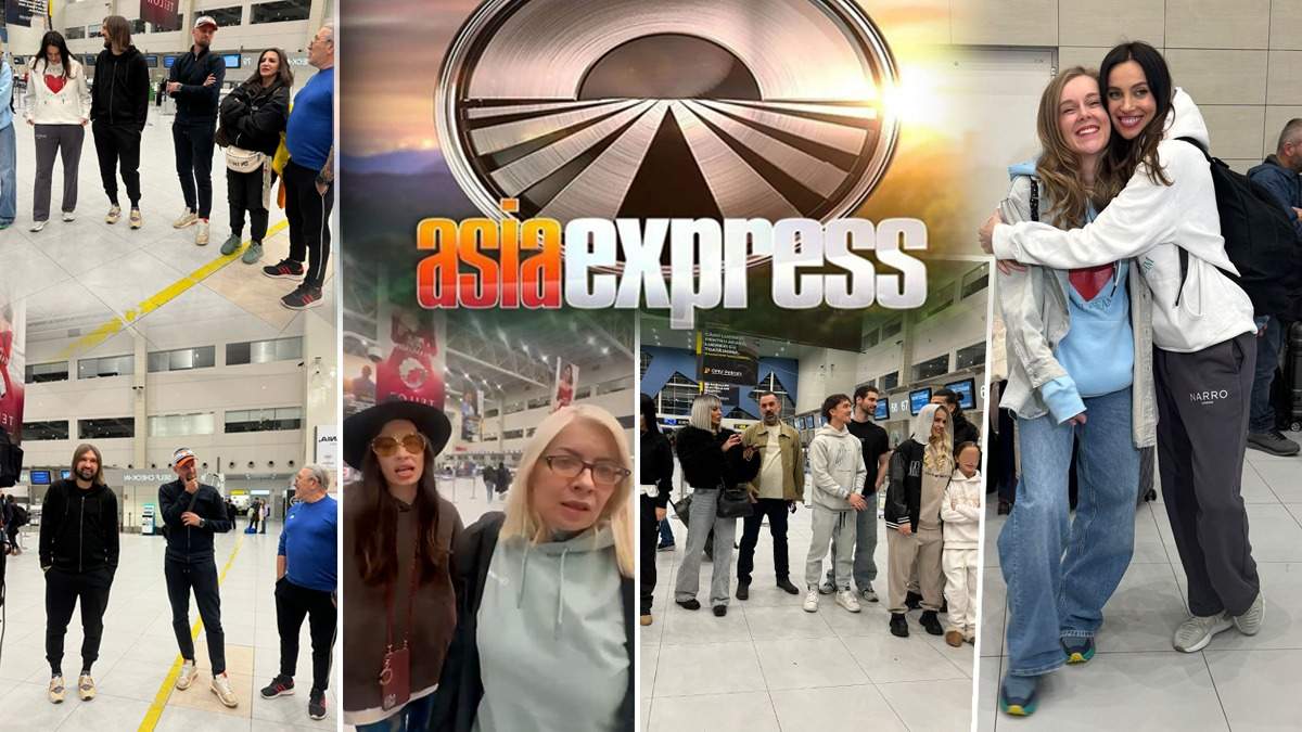 Echipele Asia Express sunt la aeroport! concurenti asia express