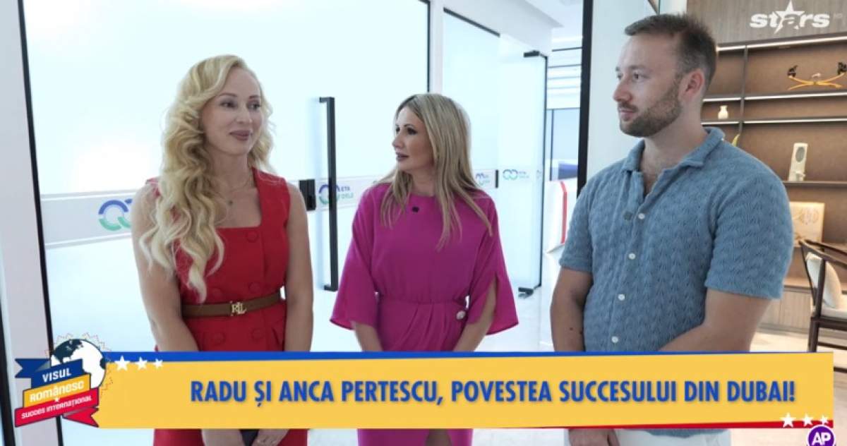 Anca și Radu Petrescu, secretul afacerilor de milioane în Dubai, la Visul românesc – Succes internațional: „Banii îi poţi pierde la fel de repede precum îi faci”