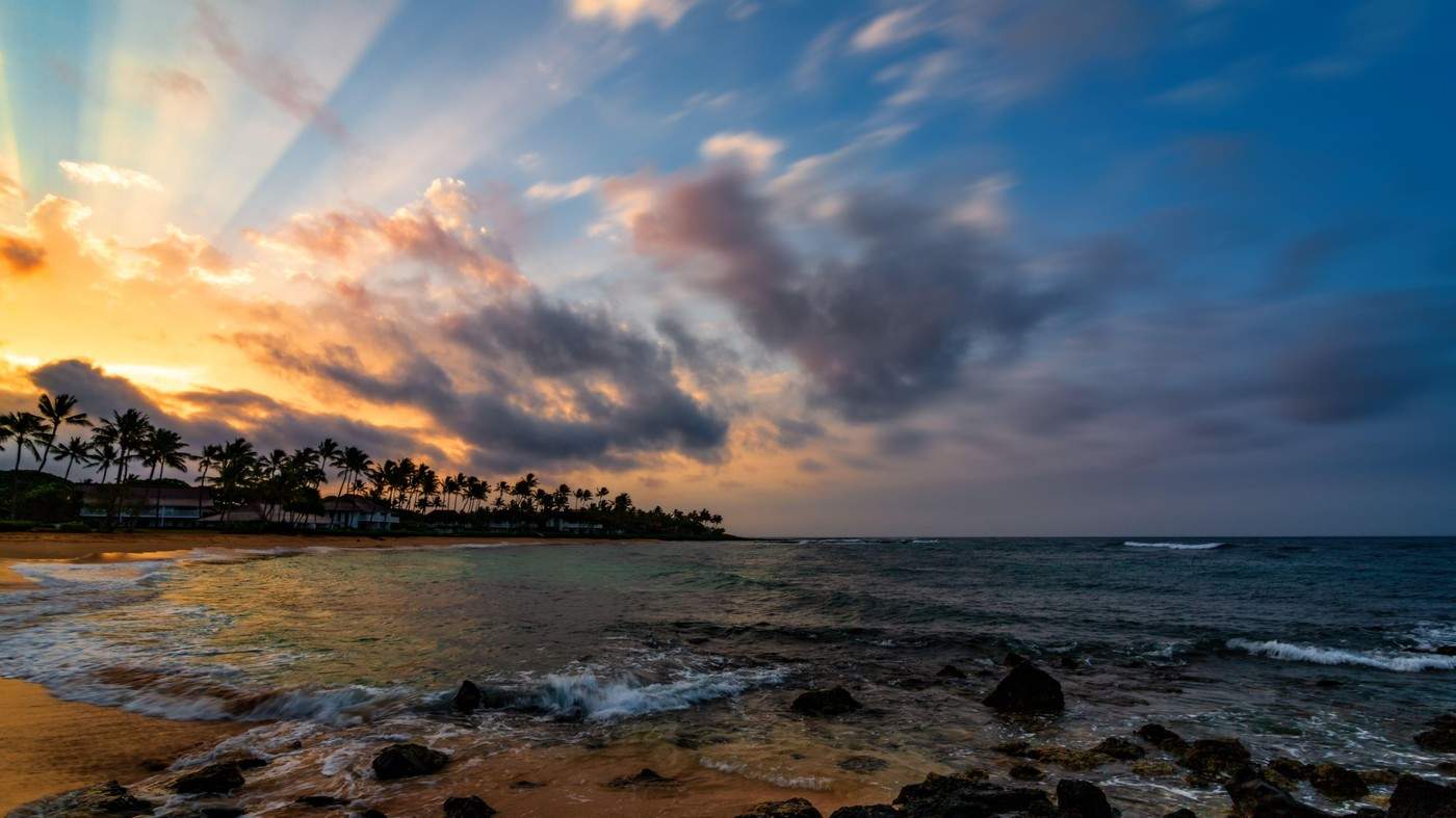 Răsărit de soare în Hawaii