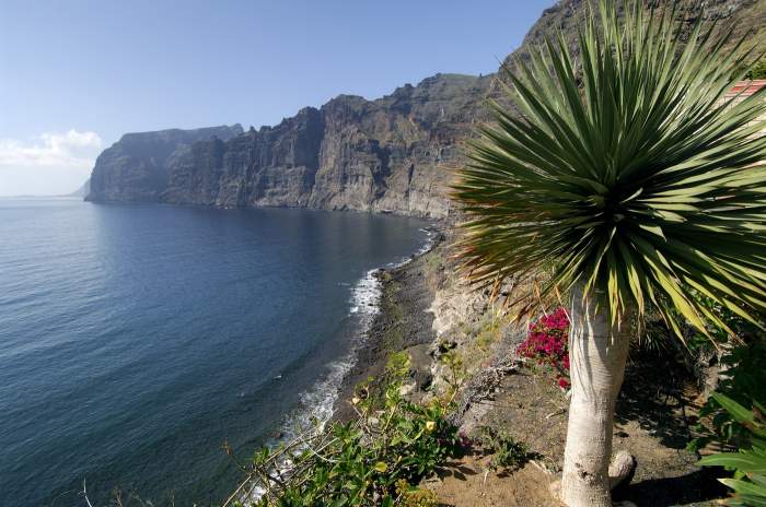 Stâncile Los Gigantes, Tenerife, Insulele Canare, Spania