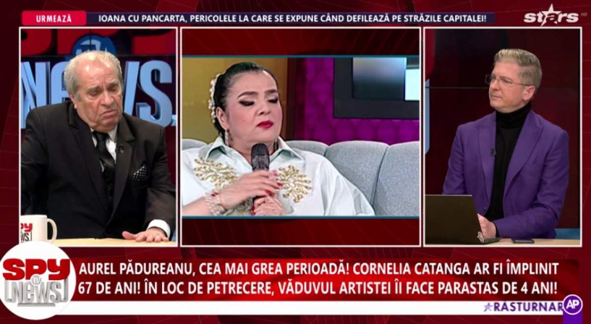 Aurel Pădureanu, mărturisiri sfâșietoare la patru ani de la moartea Corneliei Catanga: „Aș fi preferat să mă fi înșelat, dar să trăiască!”