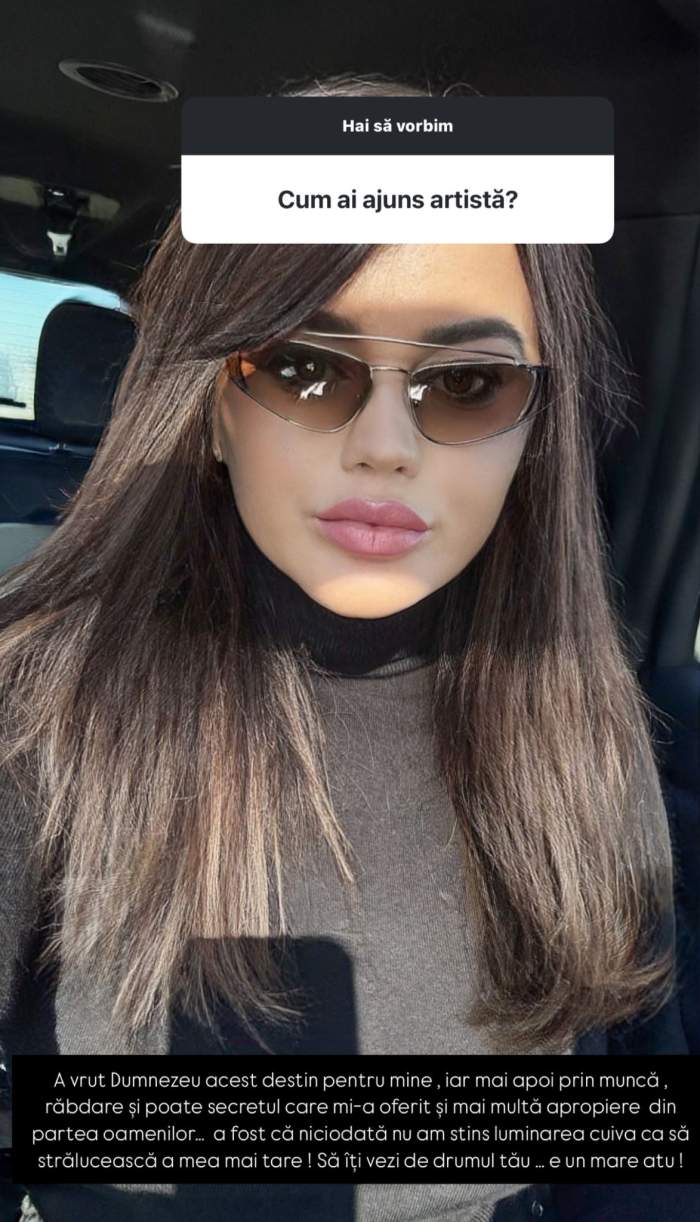 Ce spune Carmen de la Sălciua despre succesul ei în industria muzicală. După ce se ghidează cântăreața: „Să vezi de drumul tău...”