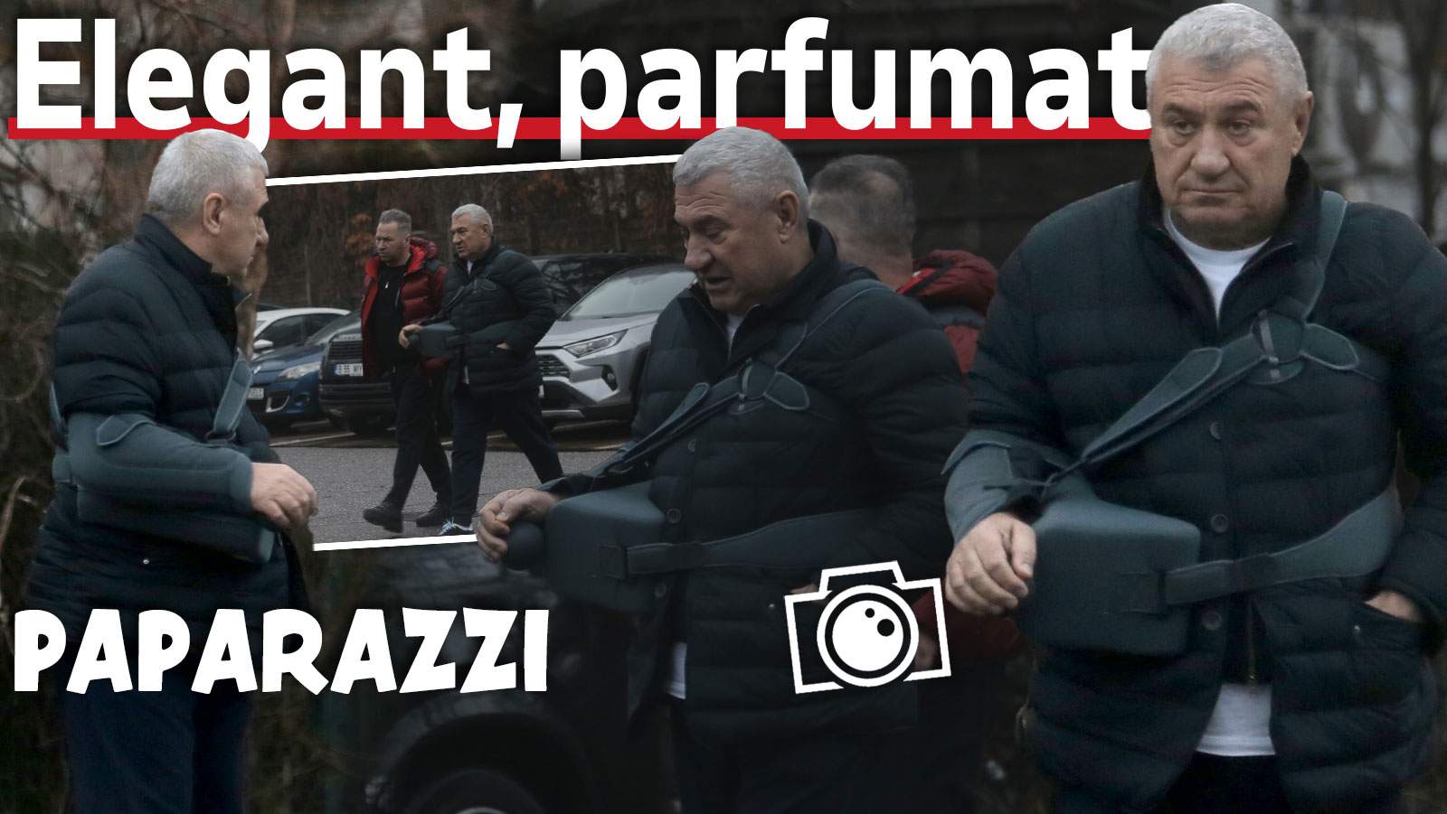  Victor Becali, apariție neașteptată! Ce a pățit omul de afaceri la mână? / PAPARAZZI