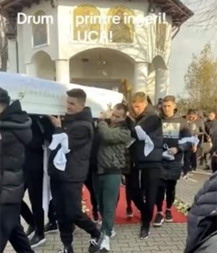 înmormântarea lui Luca Manolache