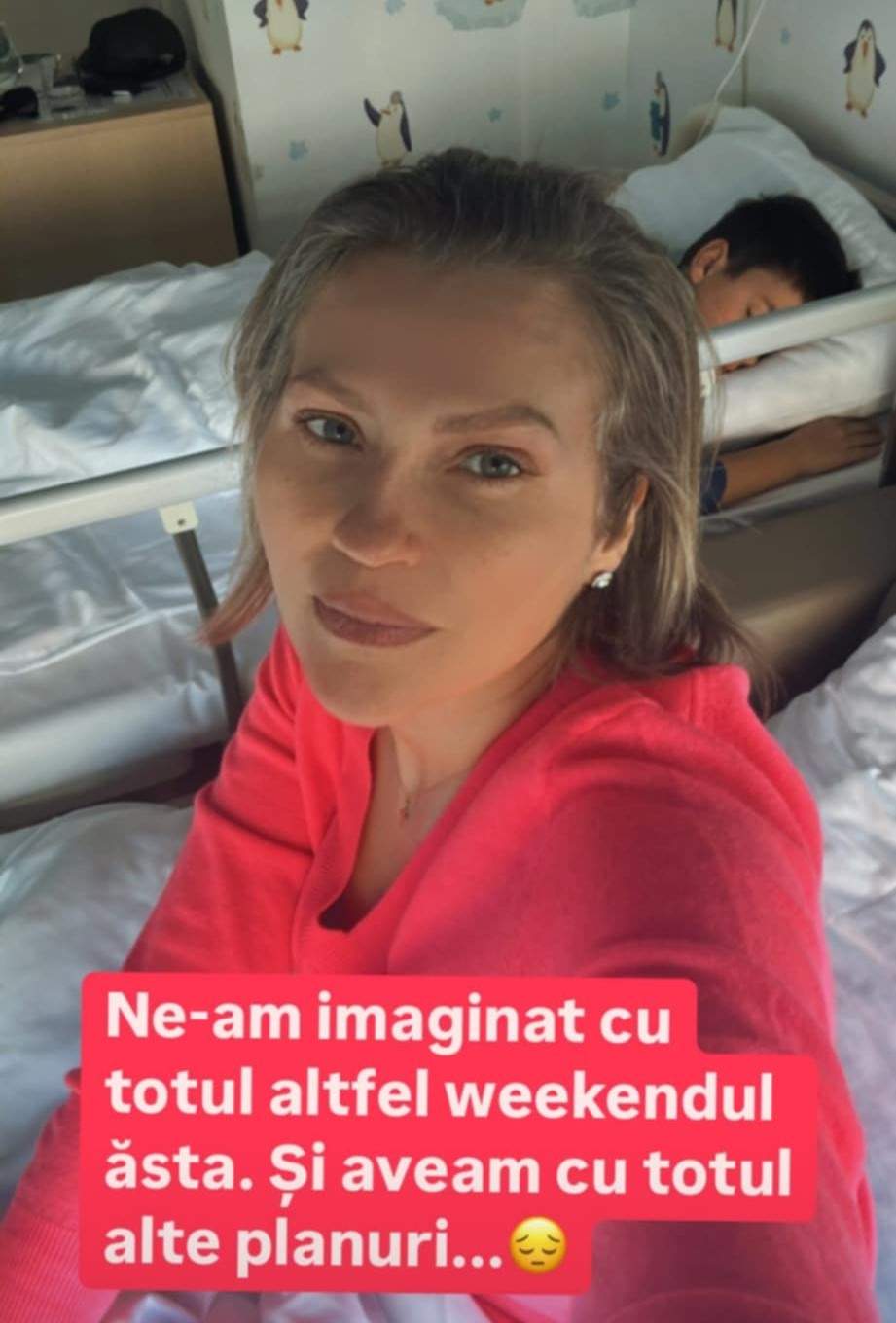 Mirela Vaida la spital