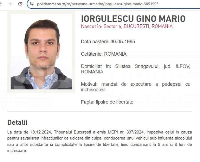 EXCLUSIV / Mario Iorgulescu, evadat / Câți ani va executa, în total!