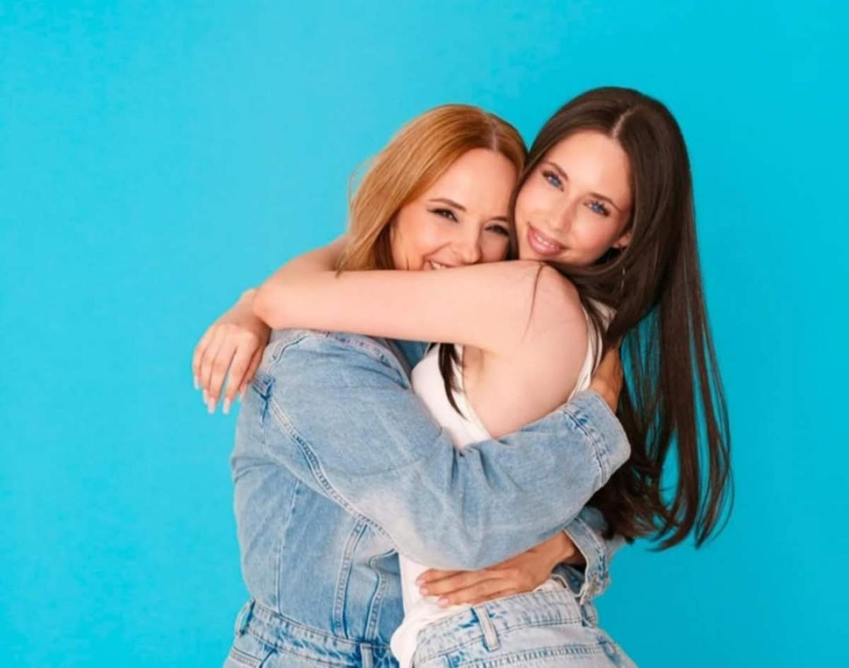 Andreea Marin și fiica ei, Violeta Bănică