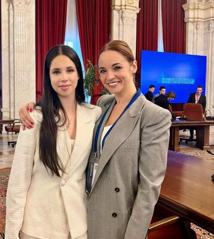 Andreea Marin și Violeta Bănică