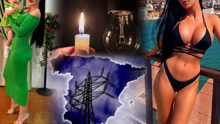 Fosta ispită de la Insula Iubirii, momente de panică după pana masivă de curent din Spania! Timp de 12 ore a trăit clipe de coșmar: ”Am stat cu fetița la lumânare, nu știam ce să-i dau să mănânce”