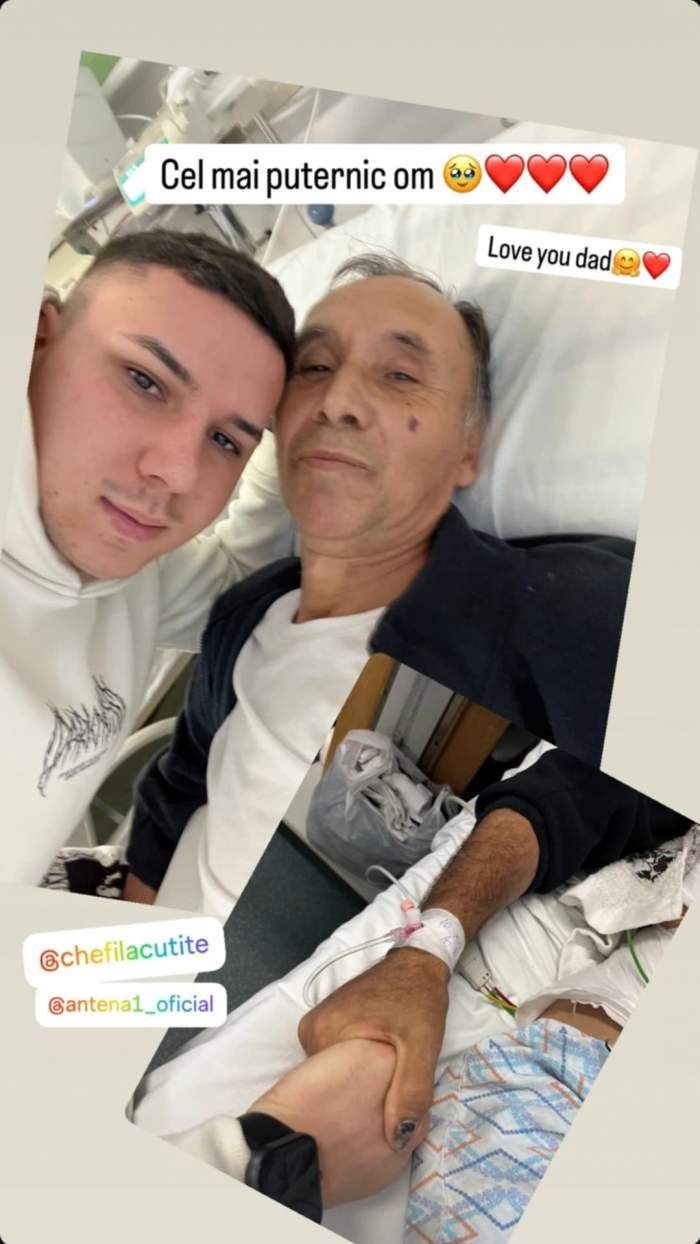 Andrei Flutur și tatăl lui
