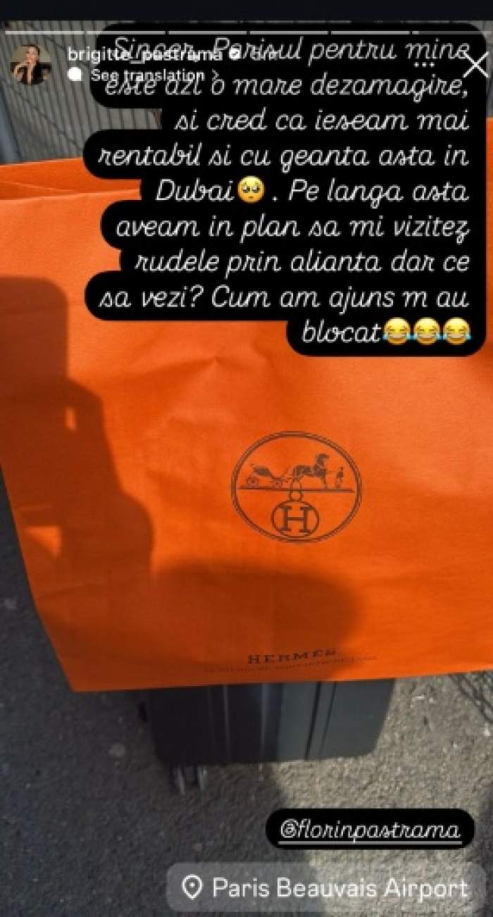 Ce a pățit Brigitte Pastramă în Paris. A vrut să își viziteze rudele prin alianță, dar a avut parte de o surpriză neplăcută / FOTO