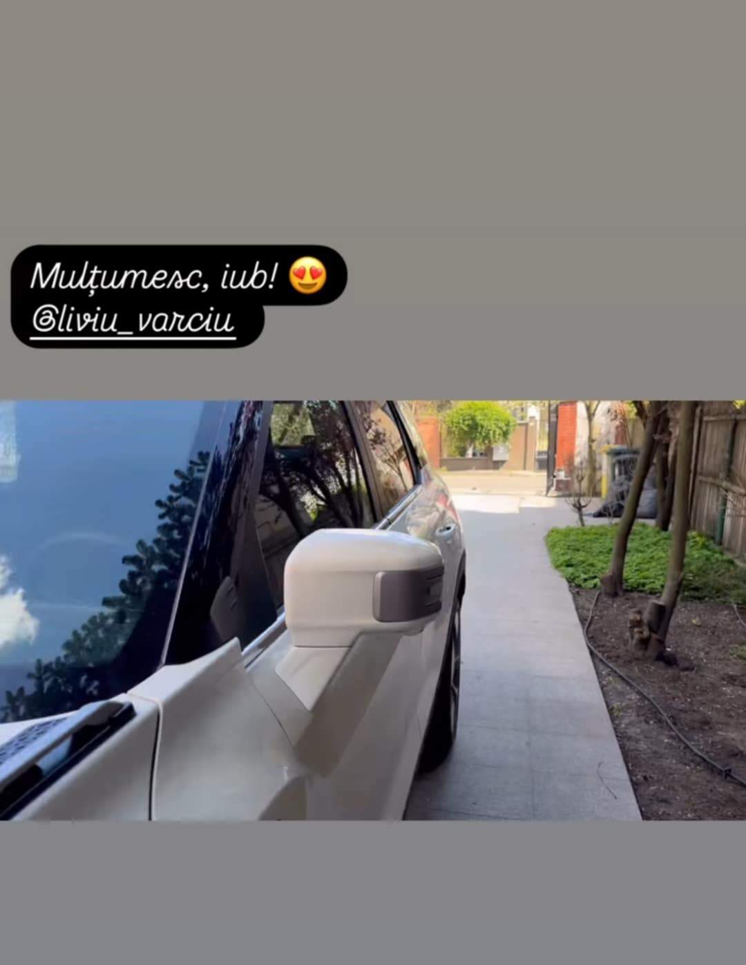 mașina Andei Călin