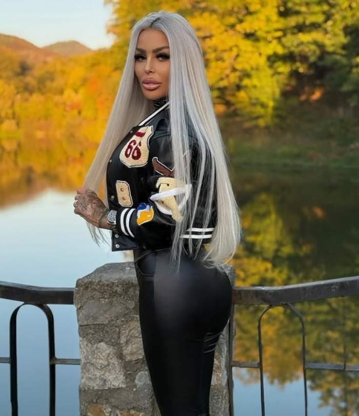 iasmina halas in negru