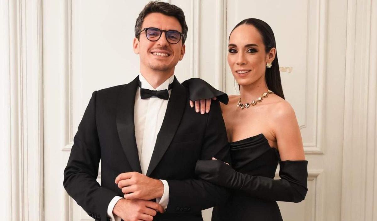 Alexandru Ion și Eveline, soția sa
