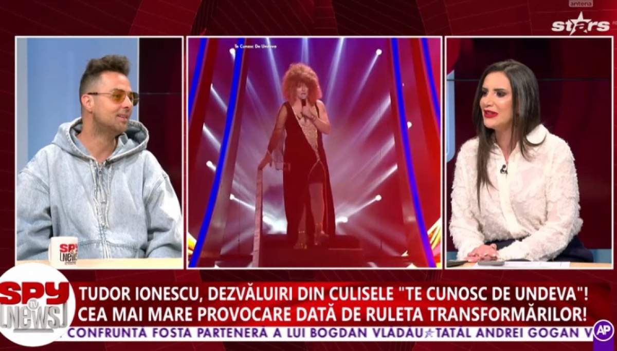 Ce transformare i-a dat bătăi de cap lui Tudor de la Fly Project la „Te cunosc de undeva!”? „Nu știu să mă comport ca o femeie”