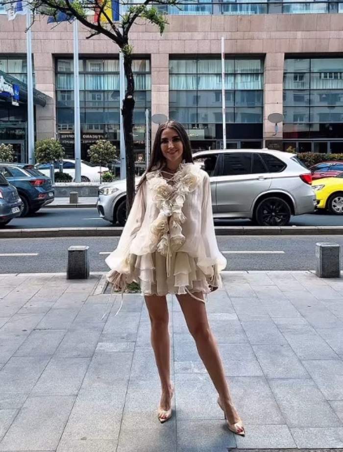 roxana blagu in rochie