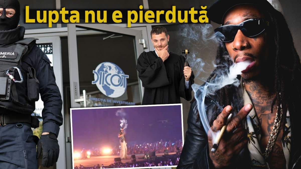 EXCLUSIV / Răsturnare de situație în dosarul DIICOT al rapper-ului american Wiz Khalifa! Nu se lasă!