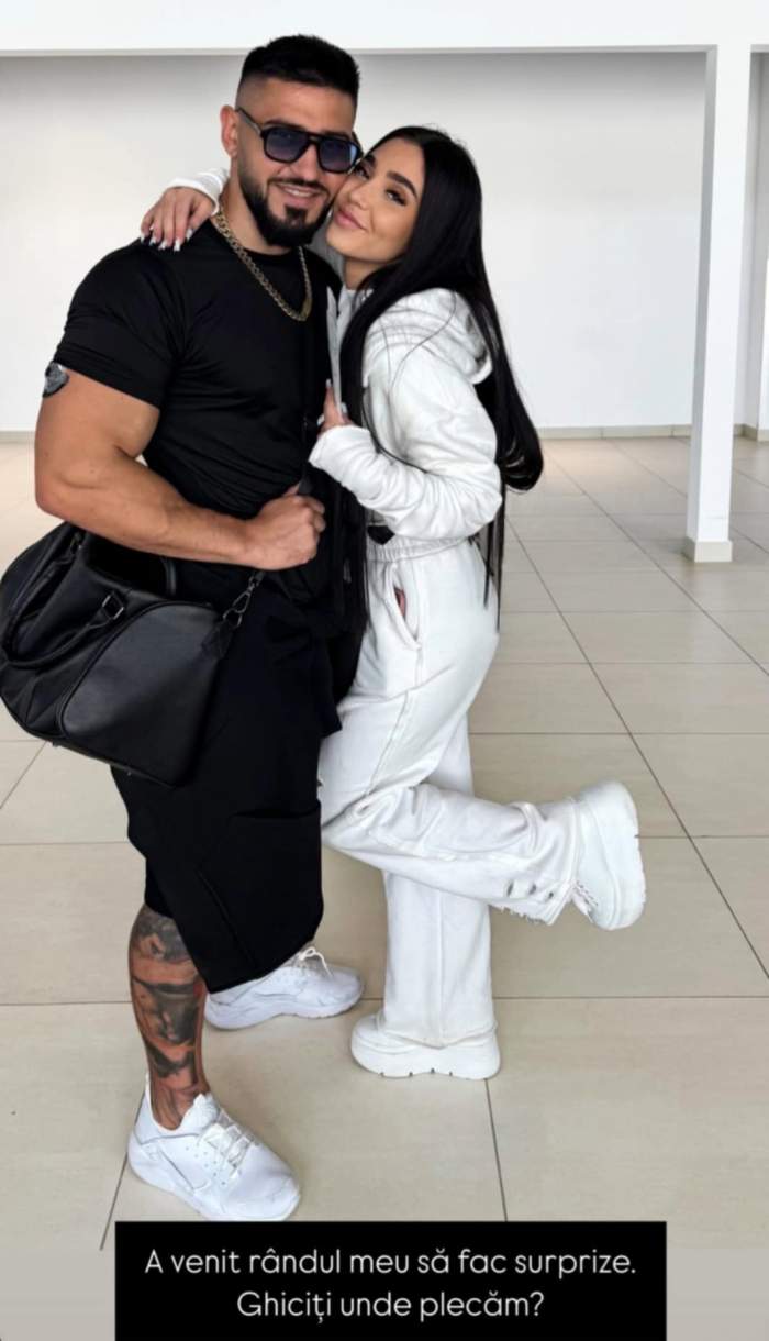 Bogdan Mocanu și iubita lui, Iasmina