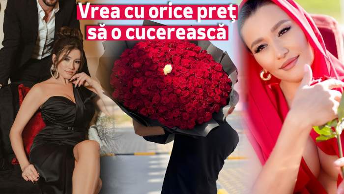 Claudia Pătrășcanu are un admirator care o răsfaţă cu buchete uriaşe de flori! Cântăreața, declarații exclusive: ”Nu sunt de refuzat, mai ales dacă vin și de la o persoană super faină”