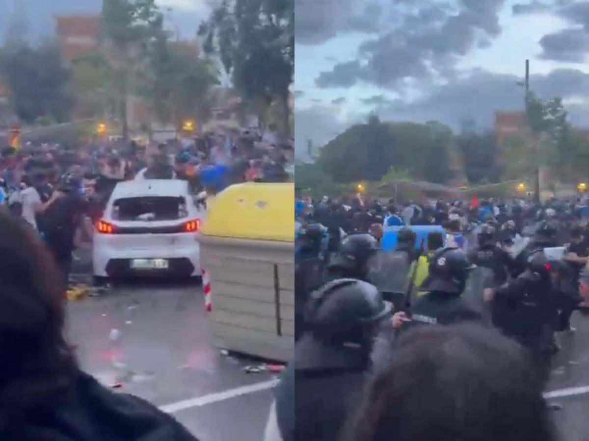 incident Barcelona - Espanyol