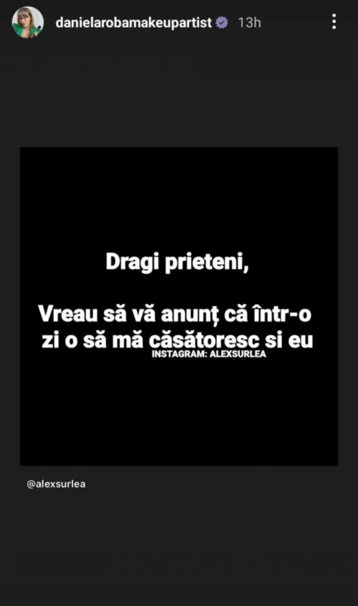 mesajul Danei Roba