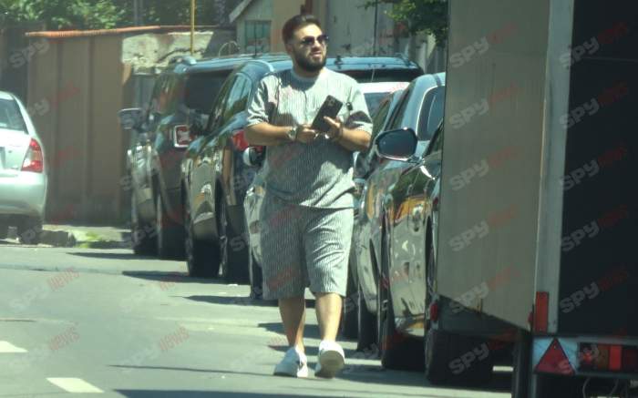 Ce face Lele, după ce a aflat că Andra Volos este din nou însărcinată! Cum l-au filmat paparazzii Spynews.ro