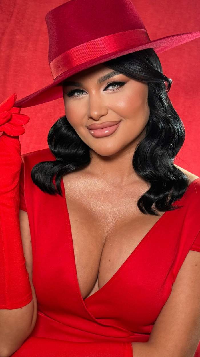 Manuela Oprisiu poartă palarie