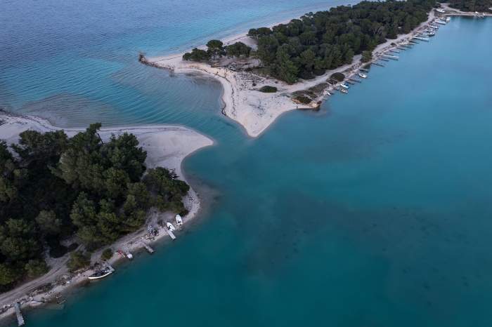 Port Glarokavos Lagoon Beach, Grecia
