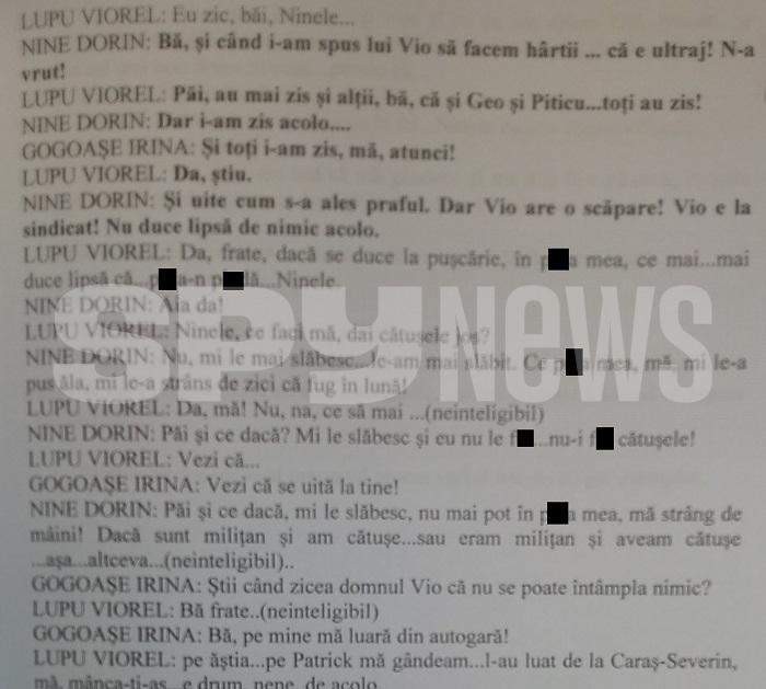 Polițiștii torționari, azi, la CCR! Iritați de interceptările din dubă / DOCUMENTE