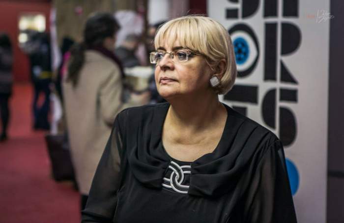 Irina Margareta Nistor poartă culoarea negru