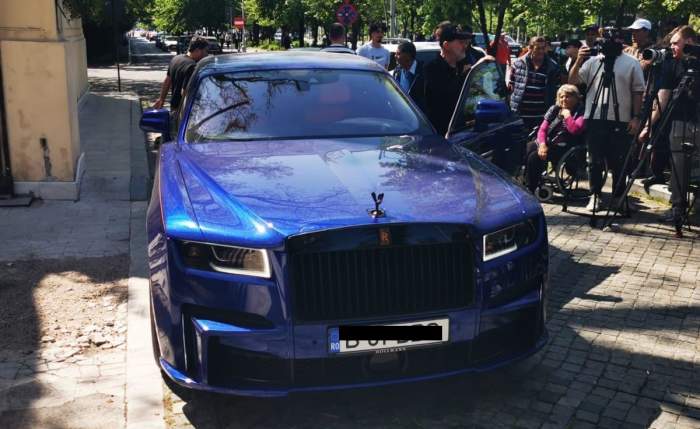 mașina lui Gigi Becali