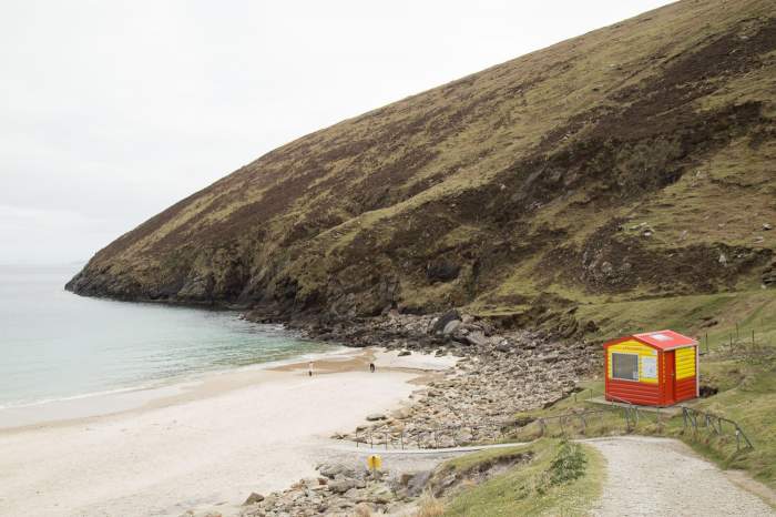 plajă în Irlanda