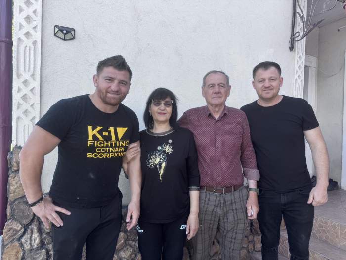 catalin morosanu si familia