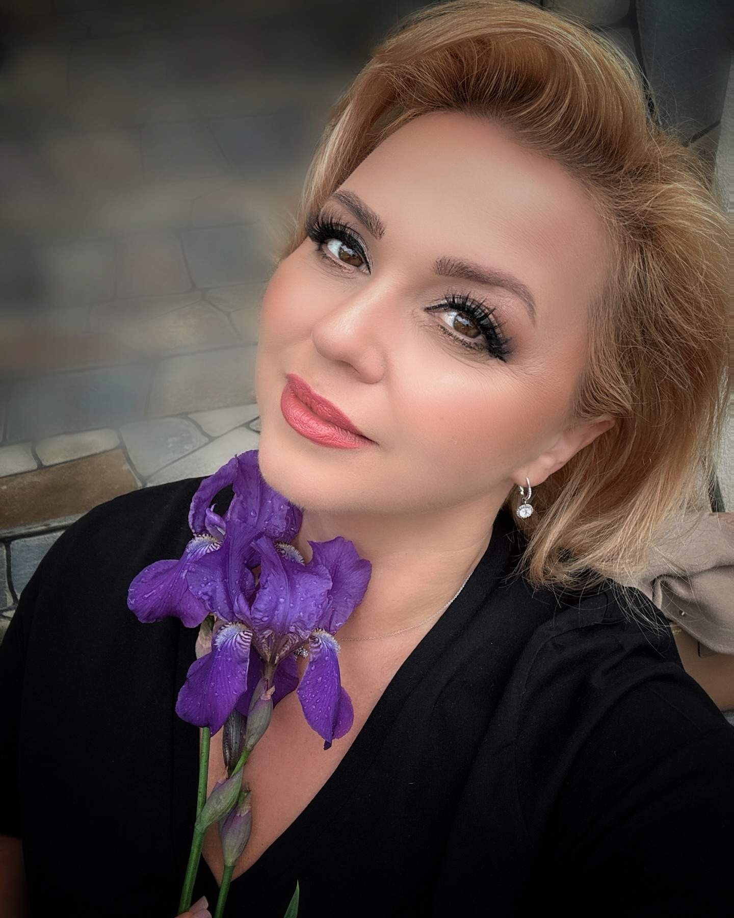 Crnelia Rednic, selfie